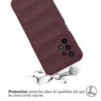 imoshion Coque arrière EasyGrip Samsung Galaxy A23 (5G) - Aubergine