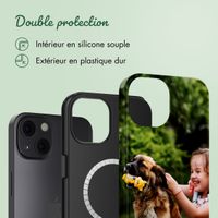 Concevez votre propre coque Tough avec MagSafe Apple iPhone 13 - Blanc