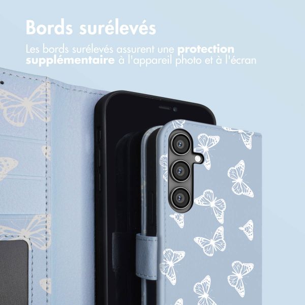 imoshion Étui de télephone portefeuille Design Samsung Galaxy S23 FE - Butterfly