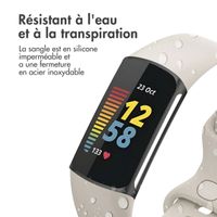 imoshion Bracelet silicone Fitbit Charge 5 / Charge 6 - Taille L - Abricot