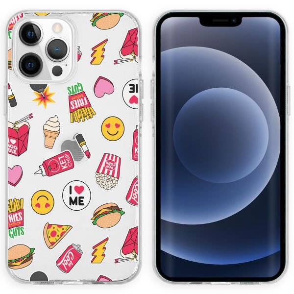 imoshion Coque Design iPhone 13 Pro - Allover fastfood