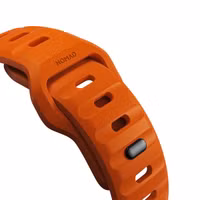 Nomad Bracelet Sport FKM Apple Watch Series 1 t/m 11 / SE / Ultra (44/45/46/49 mm) - Ultra Orange