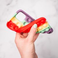 imoshion Pop It Fidget Toy - Coque Pop It iPhone 11 - Rainbow