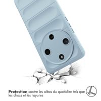 imoshion EasyGrip Backcover Honor Magic 6 Lite - Bleu clair