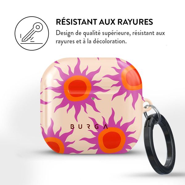 Burga L'étui rigide Apple AirPods 4 - Sunset Glow