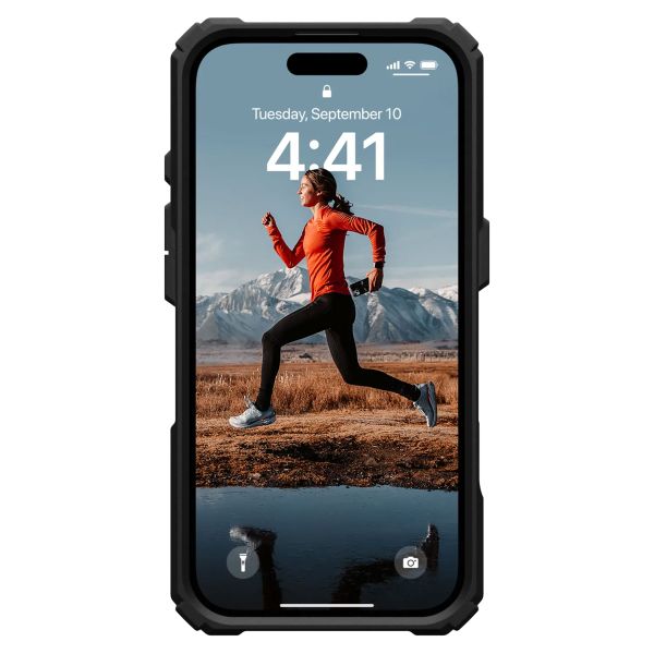 UAG Coque Plasma XTE MagSafe iPhone 16 - Black / Orange