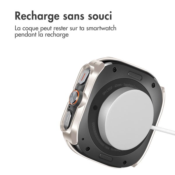 imoshion Coque rigide à couverture complète Samsung Galaxy Watch Ultra (2024/2025) - Starlight