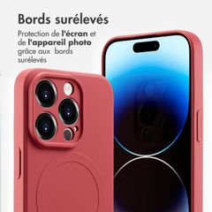 imoshion Coque Couleur avec MagSafe Apple iPhone 14 Pro - Dusty Rose