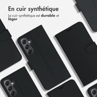 Accezz Étui de télephone Wallet Samsung Galaxy A35 - Noir