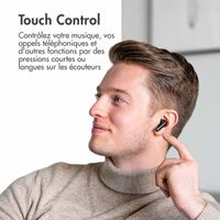 imoshion Aura Pro Écouteurs intra-auriculaires sans fil - Réduction active du bruit (ANC) - Noir