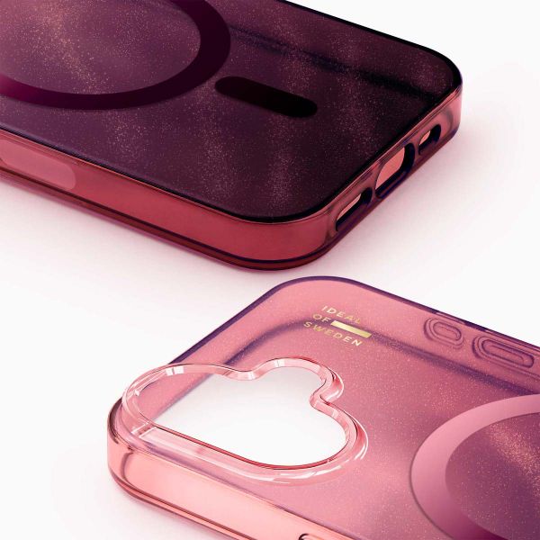iDeal of Sweden Coque Clear MagSafe Apple iPhone 17 - Cherry Lacquer