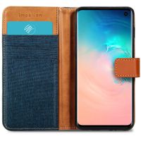 imoshion Étui de téléphone portefeuille Canvas Luxe Galaxy S10