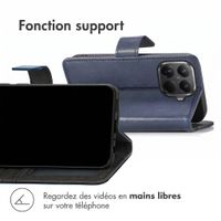 imoshion Étui de télephone portefeuille de luxe Xiaomi 17T - Bleu foncé