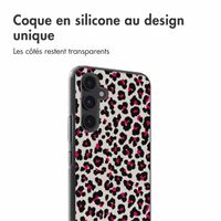 imoshion Coque Design Samsung Galaxy A54 (5G) - Leopard Pink