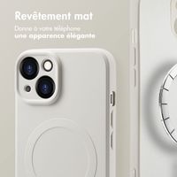 imoshion Coque Couleur avec MagSafe Apple iPhone 14 - Beige