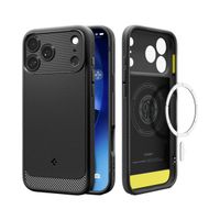 Spigen Coque Rugged Armor MagSafe Apple iPhone 17 Pro - Matte Black
