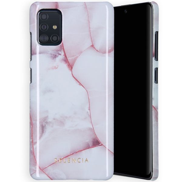 Selencia Coque Maya Fashion Samsung Galaxy A71 - Quartz Rose