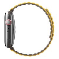 Uniq Bracelet Revix réversible Apple Watch Series 1 t/m 11 / SE / Ultra (44/45/46/49 mm) - Mustard / Khaki