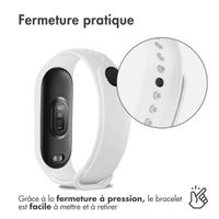 imoshion Bracelet en silicone Xiaomi Mi Band 7 - Blanc