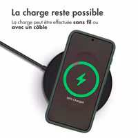 imoshion Coque arrière Camslider Samsung Galaxy S25 - Vert foncé