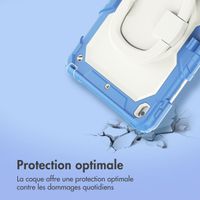 imoshion Coque tablette kidsproof Rugged Apple iPad 9 (2021) 10.2 pouces / iPad 8 (2020) 10.2 pouces / iPad 7 (2019) 10.2 pouces - Bleu