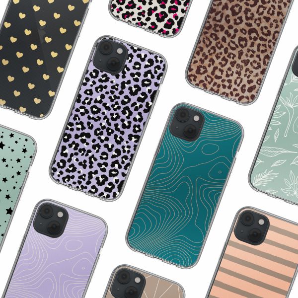 imoshion Coque Design iPhone 14 - Leopard Lilac