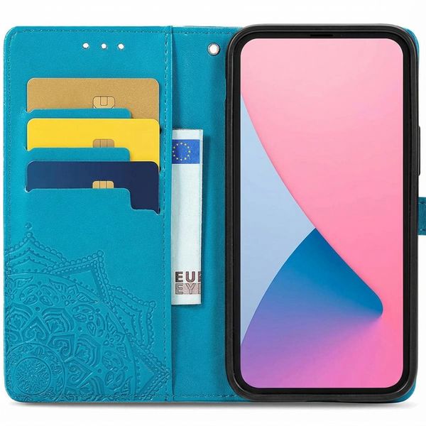 imoshion Etui de télephone Mandala Apple iPhone 13 Pro - Turquoise