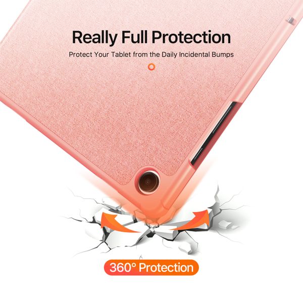 Dux Ducis Coque tablette Domo Samsung Galaxy Tab A11 Plus - Rose