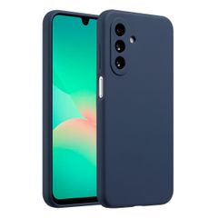 Accezz Coque Liquid Silicone Samsung Galaxy A26 - Bleu foncé