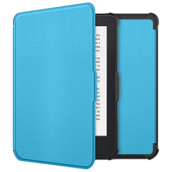 imoshion Slim Soft Sleepcover Kobo Clara 2E / Tolino Shine 4 - Bleu clair