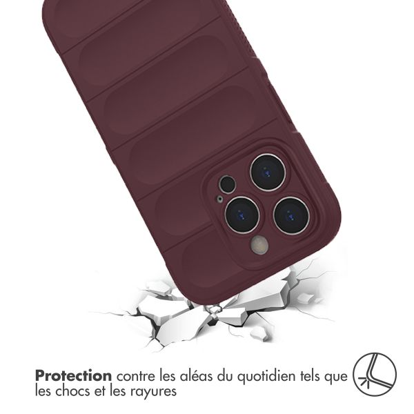 imoshion Coque arrière EasyGrip iPhone 14 Pro - Aubergine