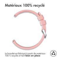 imoshion Bracelet en silicone - Connexion universelle de 22 mm - Rose