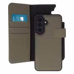 imoshion Étui portefeuille luxe 2-en-1 amovible Samsung Galaxy A57 (5G) - Vert