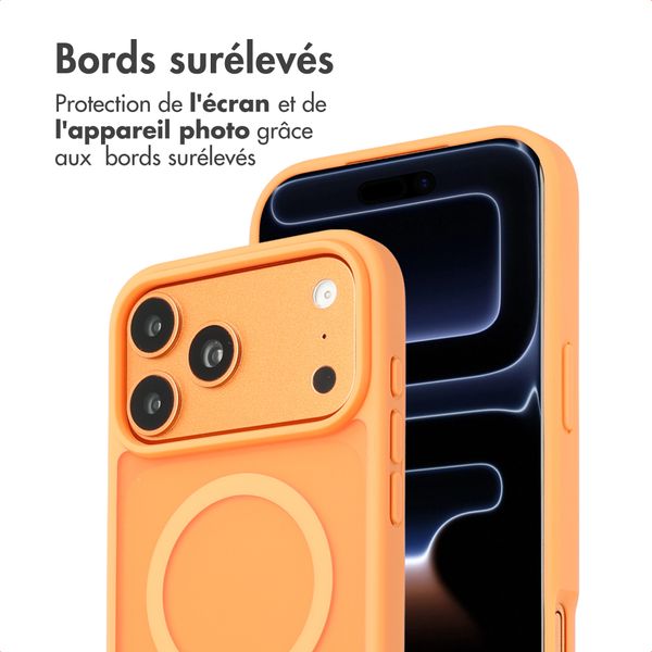imoshion Coque Color Guard avec MagSafe Apple iPhone 17 Pro - Orange