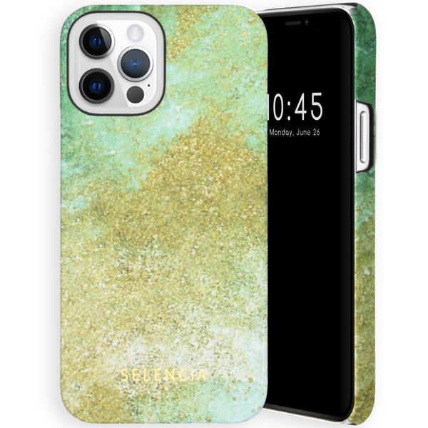 Selencia Coque Maya Fashion iPhone 12 (Pro) - Green Nature