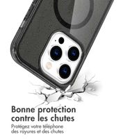 imoshion Coque Sparkle avec MagSafe iPhone 13 Pro - Noir