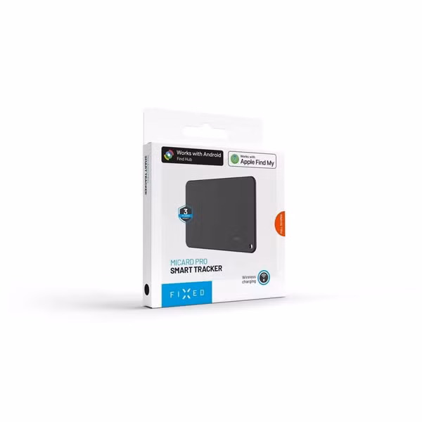 Fixed MiCard Pro - Tracker Bluetooth - Compatible avec Apple et Android - Noir