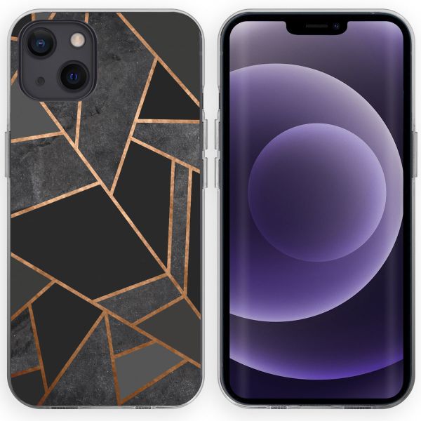 imoshion Coque Design Apple iPhone 13 - Black Graphic