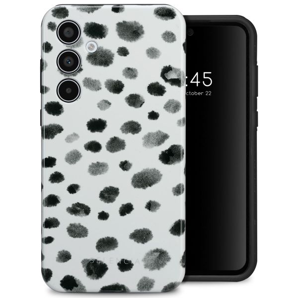 Selencia Coque arrière Vivid Tough Samsung Galaxy A35  - Trendy Leopard