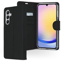 Accezz Étui de téléphone portefeuille Wallet Samsung Galaxy A25 (5G) - Noir