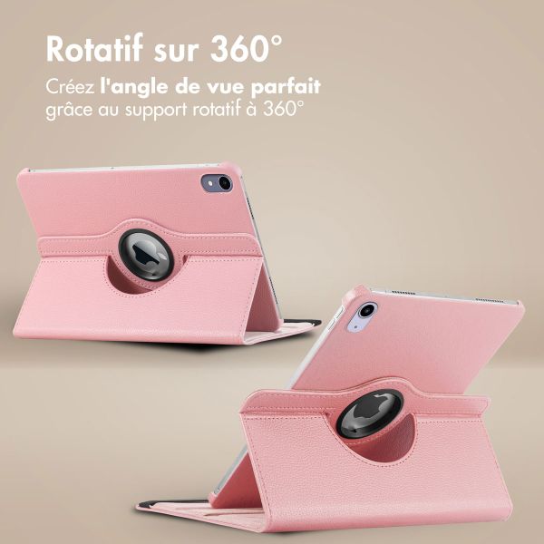 imoshion Coque tablette rotatif à 360° iPad Mini 7 (2024) / iPad Mini 6 (2021) - Rose