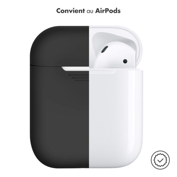 imoshion Coque en silicone AirPods 1 / 2 - Noir