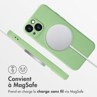 imoshion Coque Couleur avec MagSafe iPhone 13 Mini - Vert