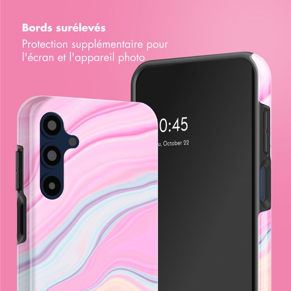 Selencia Coque arrière Vivid Samsung Galaxy A16 - Pastel Lipstick Marble