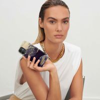 iDeal of Sweden Coque Fashion Apple iPhone 11 - Golden Twilight Marble