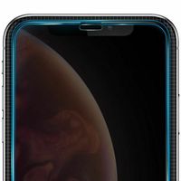 Spigen Protection d'écran en verre trempé GLAStR iPhone Xs / X - Noir