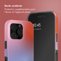 Selencia Coque arrière Vivid avec MagSafe Apple iPhone 16 Pro - Gradient Soft Blush