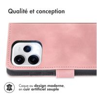 imoshion Etui de télephone portefeuille avec cordon Oppo Reno15 (5G) - Rose