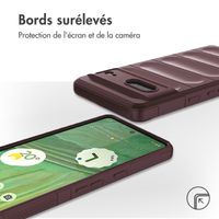 imoshion Coque arrière EasyGrip Google Pixel 7 - Aubergine