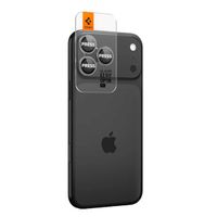 Spigen GLAStR Verre protecteur de caméra 2 pack Apple iPhone 17 Pro / 17 Pro Max / 16 Pro / 16 Pro Max / 15 Pro / 15 Pro Max / 14 Pro / 14 Pro Max - Gris